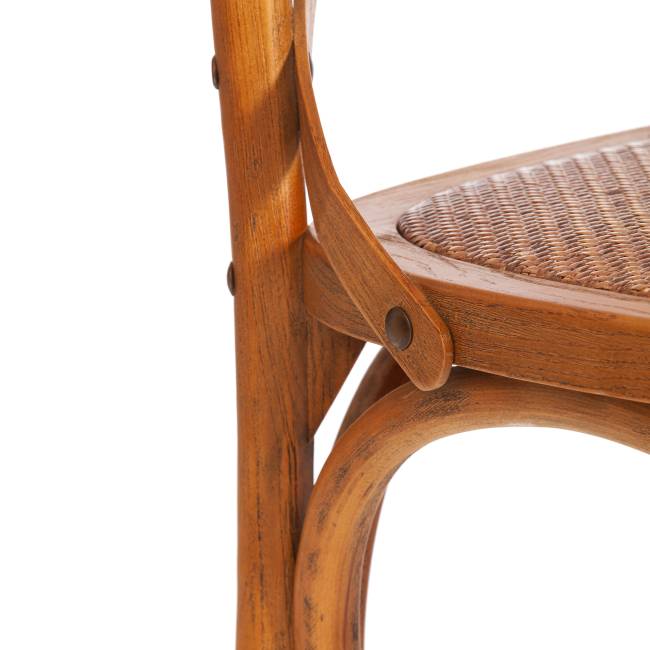 Стул CROSS BAR (mod.CE6002) дерево вяз, 49.5*52.5*117, Груша (№3) натуральный дерево вяз Стул CROSS BAR (mod.CE6002) дерево вяз, 49.5*52.5*117, Груша (№3) натуральный дерево вяз