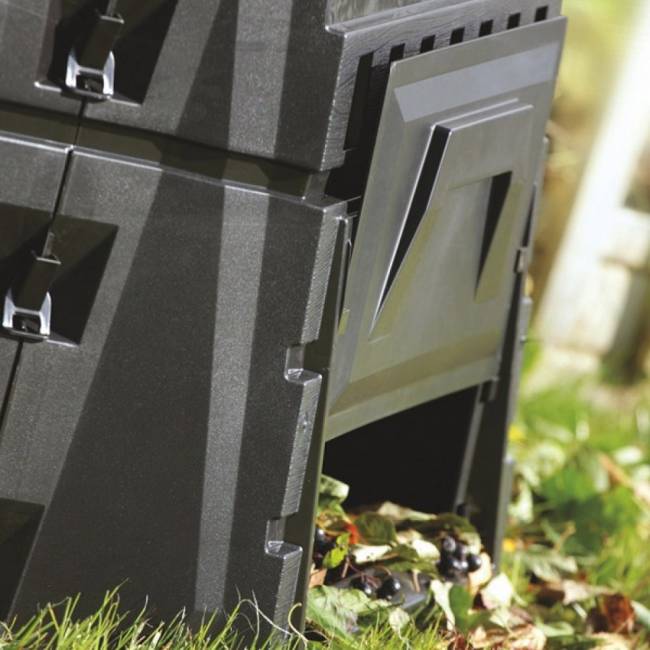 Компостер Prosperplast Biocompo 900 л, черный Компостер Prosperplast Biocompo 900 л, черный