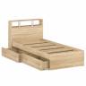 Кровать с ящиками Камелия 900 цвет дуб сонома Кровать с ящиками Камелия 900 цвет дуб сонома
