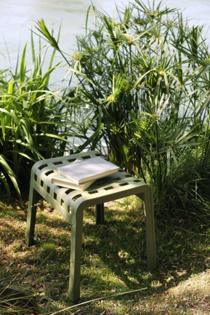 Табурет пластиковый Poggio агава 490х415х440 мм