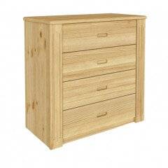 Комод сосна Pino Rino бесцветный лак