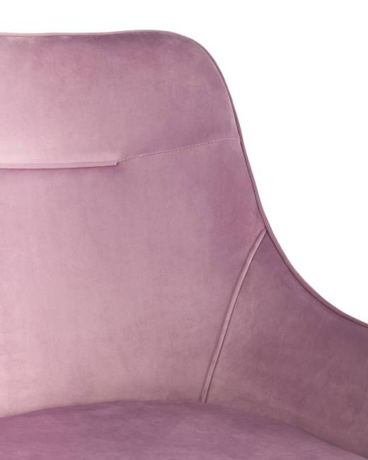Стул Диана велюр сиреневый