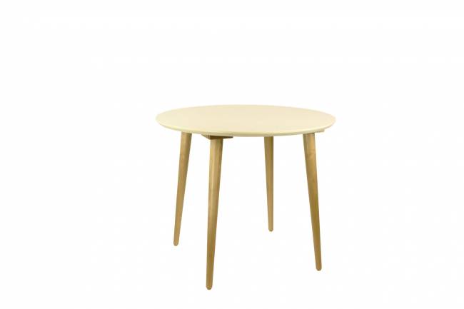 Стол Монте К 100, Натуральное дерево/Слоновая кость Стол Монте К 100, Натуральное дерево/Слоновая кость