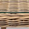 "Латте" плетеный стол из искусственного ротанга 140х80см, цвет соломенный "Латте" плетеный стол из искусственного ротанга 140х80см, цвет соломенный