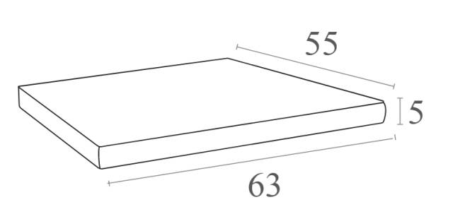 Подушка на сиденье для кресла Artemis XL светло-серый 630х550х150 мм Подушка на сиденье для кресла Artemis XL светло-серый 630х550х150 мм
