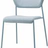 Стул с обивкой Lisa Waterproof голубой 510х560х770 мм