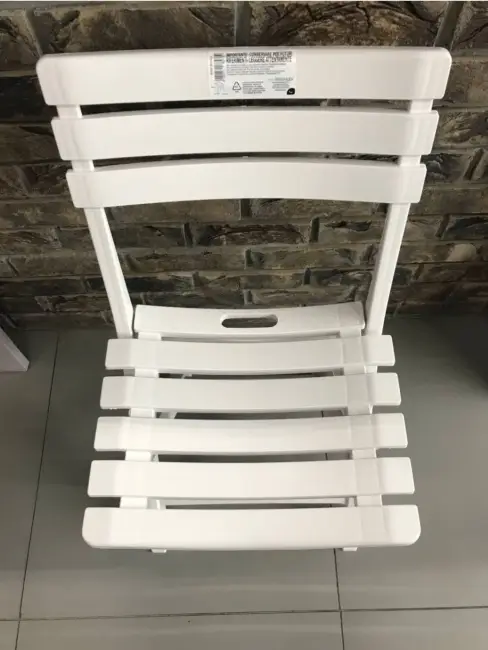 Набор стульев складных BIRKI белый (по 4 шт. в коробке)