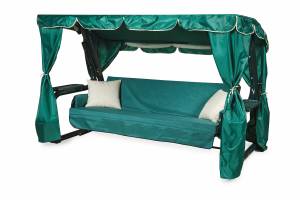 Садовые качели Нирвана 76 PREMIUM зеленый
