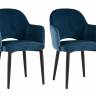 Стул Венера велюр сине-зеленый 2 шт Стул Венера велюр сине-зеленый 2 шт