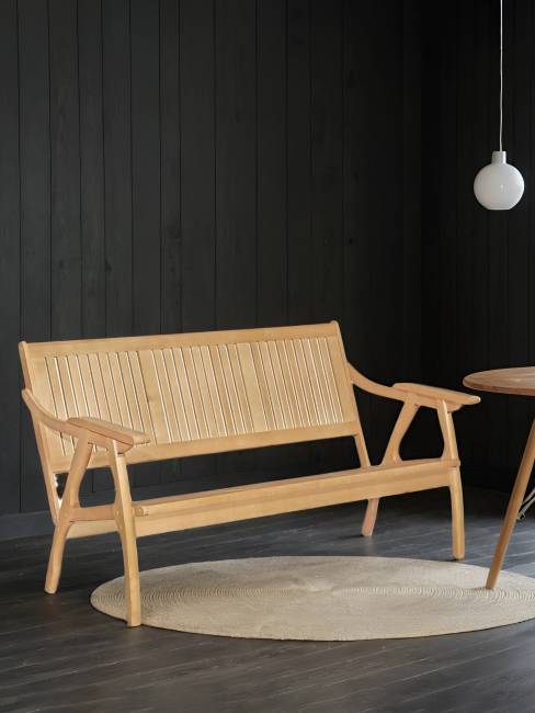 Диван-скамья Массив решетка, каркас бук Диван-скамья Массив решетка, каркас бук