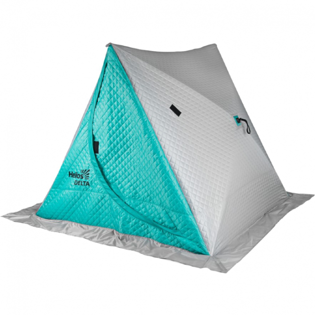 Зимняя палатка Helios Delta Комфорт трехслойная двускатная Зимняя палатка Helios Delta Комфорт трехслойная двускатная