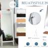 Зеркало напольное BeautyStyle 29 светло-коричневый 131 см х 47,1 см Зеркало напольное BeautyStyle 29 светло-коричневый 131 см х 47,1 см