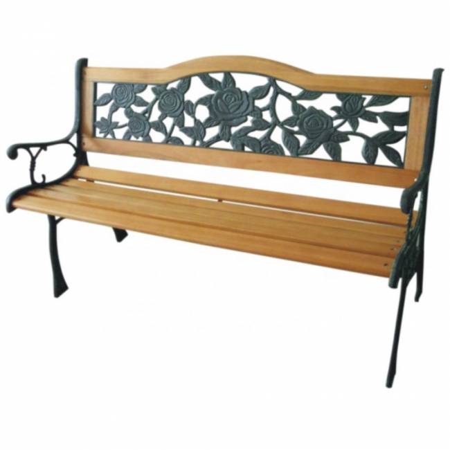 Лавочка садовая 1250х520хН760 мм