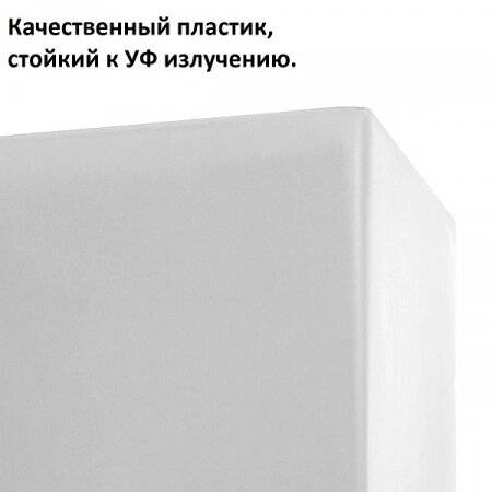 Кашпо для цветов Prosperplast Urbi Square 26,6+11л, белый Кашпо для цветов Prosperplast Urbi Square 26,6+11л, белый