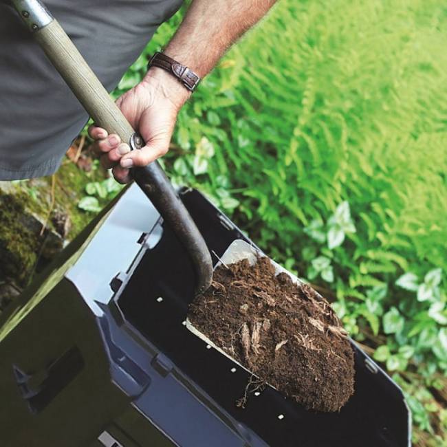 Компостер Prosperplast Compogreen 380 л, черный Компостер Prosperplast Compogreen 380 л, черный