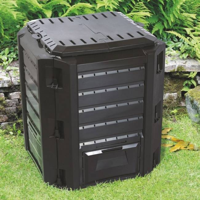 Компостер Prosperplast Compogreen 380 л, черный Компостер Prosperplast Compogreen 380 л, черный