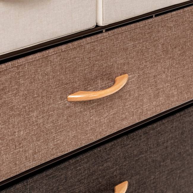 Комод Leset Локи 4 ящ., Коричневый, Бежевый Коричневый Бежевый, светло-коричневый, темно-коричневый