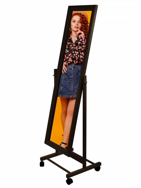 Зеркало напольное В 27Н венге 137 см х 42,5 см Зеркало напольное В 27Н венге 137 см х 42,5 см