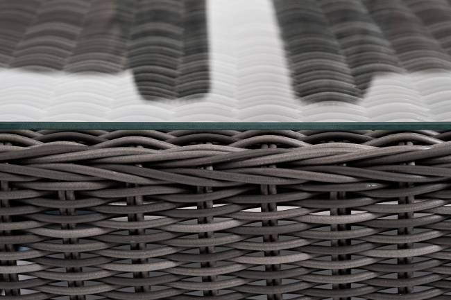 "Капучино" лаунж-зона из искусственного ротанга, цвет графит "Капучино" лаунж-зона из искусственного ротанга, цвет графит