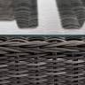 "Капучино" лаунж-зона из искусственного ротанга, цвет графит "Капучино" лаунж-зона из искусственного ротанга, цвет графит