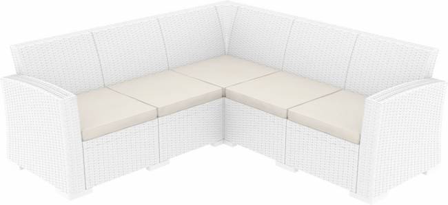 Подушка на сиденье Monaco Seat Cushion бежевый 580х580х70 мм Подушка на сиденье Monaco Seat Cushion бежевый 580х580х70 мм