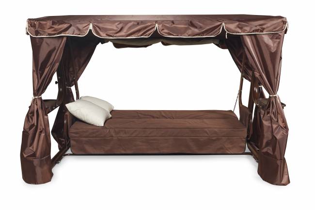 Садовые качели Нирвана 76 PREMIUM шоколад