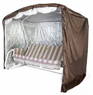 Чехол  для садовых качелей Золотая Корона 76 - 220х175х185, шоколад