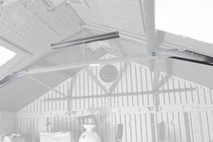 Усилитель крыши для пластиковых сараев Lifetime шириной 8 дюймов Усилитель крыши для пластиковых сараев Lifetime шириной 8 дюймов