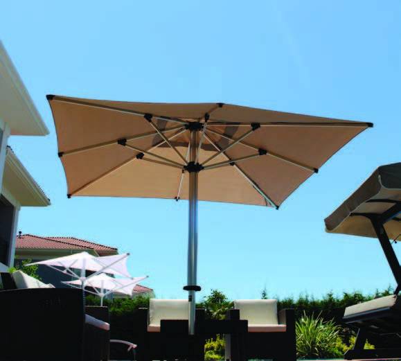 Зонт профессиональный 3.5х3.5 м Lux Telescopic Manuel 3500х3500 мм