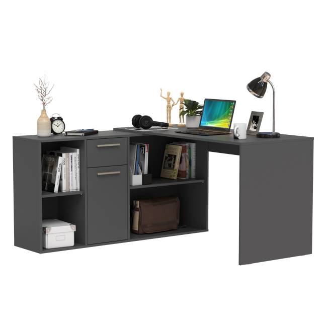 Стол-трансформер письменный Лайт 03.245.01 цвет тёмно-серый Стол-трансформер письменный Лайт 03.245.01 цвет тёмно-серый