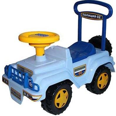 Автомобиль-каталка "Полиция" Автомобиль-каталка "Полиция"