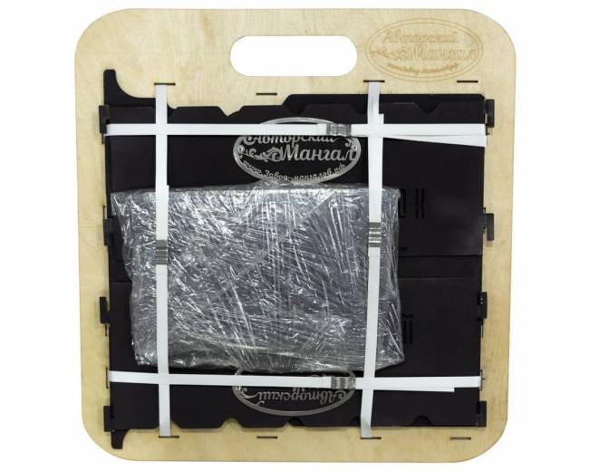 Мангал разборный "Охотник", сталь AISI304, 3мм Мангал разборный "Охотник", сталь AISI304, 3мм