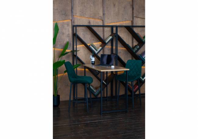 Обеденный стол Дилан Лофт 120х60х90 дуб вотан Обеденный стол Дилан Лофт 120х60х90 дуб вотан