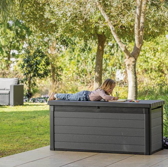 Сундук Кортина (Cortina box 570L) 570л, графит