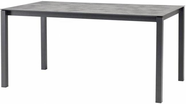 Стол ламинированный раздвижной Pranzo Extendable антрацит, цементный 1600-2100х890х750 мм Стол ламинированный раздвижной Pranzo Extendable антрацит, цементный 1600-2100х890х750 мм