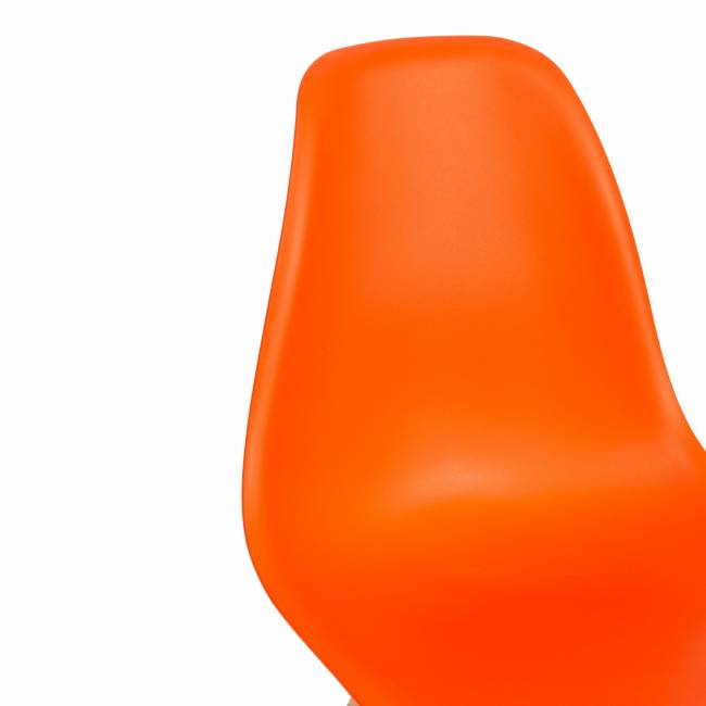 Стул CINDY (EAMES) (mod. 001) дерево бук/металл/сиденье пластик, 51x46x82см, оранжевый/orange (Комплект из 4 шт.) оранжевый/orange дерево бук/металл/сиденье пластик Стул CINDY (EAMES) (mod. 001) дерево бук/металл/сиденье пластик, 51x46x82см, оранжевый/orange (Комплект из 4 шт.) оранжевый/orange дерево бук/металл/сиденье пластик