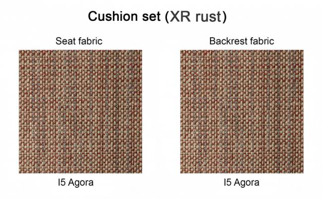 Кресло лаунж c подушкой Flap карамельный, ржавый 840х840х880 мм Кресло лаунж c подушкой Flap карамельный, ржавый 840х840х880 мм