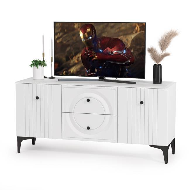 Валенсия стенка для гостиной № 71 цвет белый шагрень Валенсия стенка для гостиной № 71 цвет белый шагрень