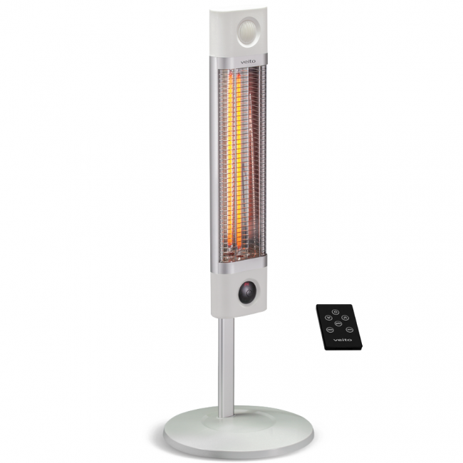 Напольный карбоновый инфракрасный обогреватель Veito CH1800 RE, white Напольный карбоновый инфракрасный обогреватель Veito CH1800 RE, white
