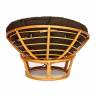 Кресло PAPASAN/ПАПАСАН 23/01 W  /с подушкой/ диаметр подушки 125 см, 115х101х104 см, Honey (мед), ткань Коричневый, 3М7-147 Honey (мед)