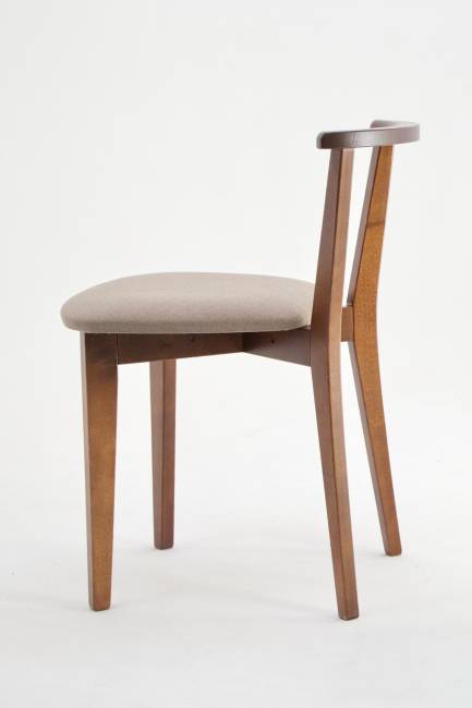 Стол Arki М 90 орех со стульями Франк ПМ орех/бежевая рогожка