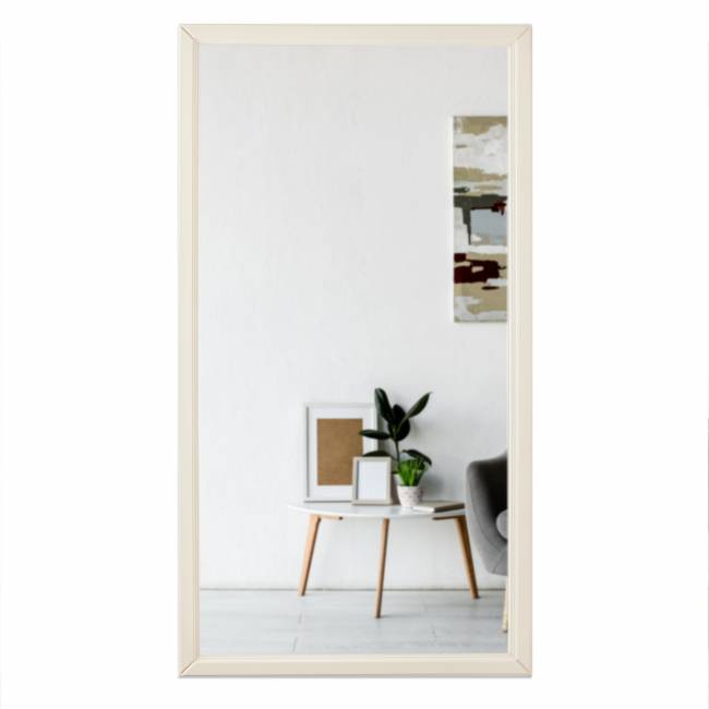 Зеркало настенное Артемида слоновая кость 77 см х 46, 5 см Зеркало настенное Артемида слоновая кость 77 см х 46, 5 см