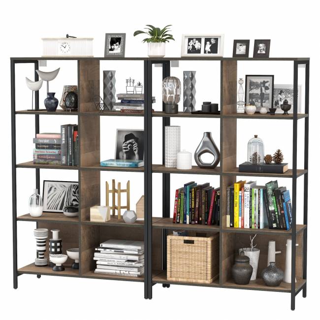 Два широких стеллажа Трувор 13.151.02 цвет дуб гранж песочный/интра Два широких стеллажа Трувор 13.151.02 цвет дуб гранж песочный/интра