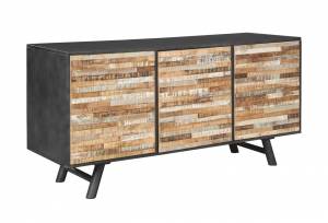 Комод  A4000053 с 3 дверцами, коричневый