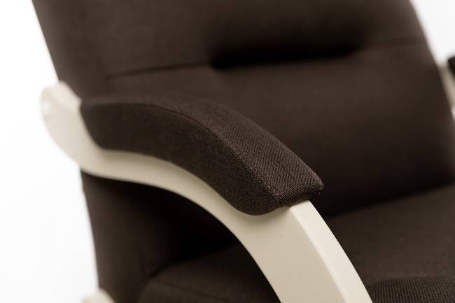 Кресло-качалка Leset Дэми Слоновая кость Malmo 28 Кресло-качалка Leset Дэми Слоновая кость Malmo 28