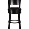 Вращающийся полубарный стул DOBRIN TONY COUNTER, капучино, черный