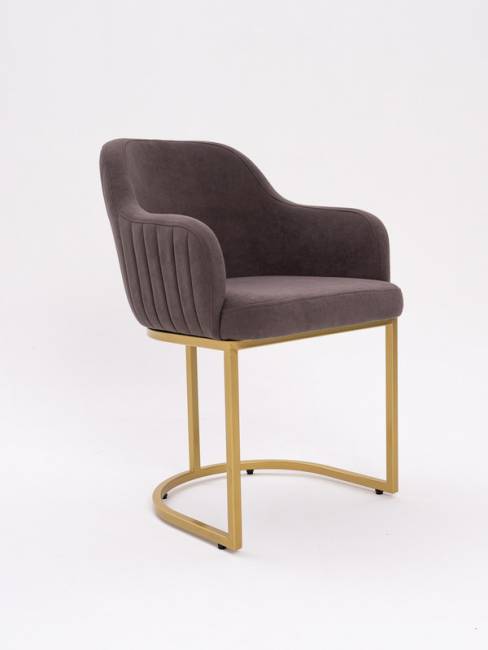 Стул Amely Stone / Gold Стул Amely Stone / Gold