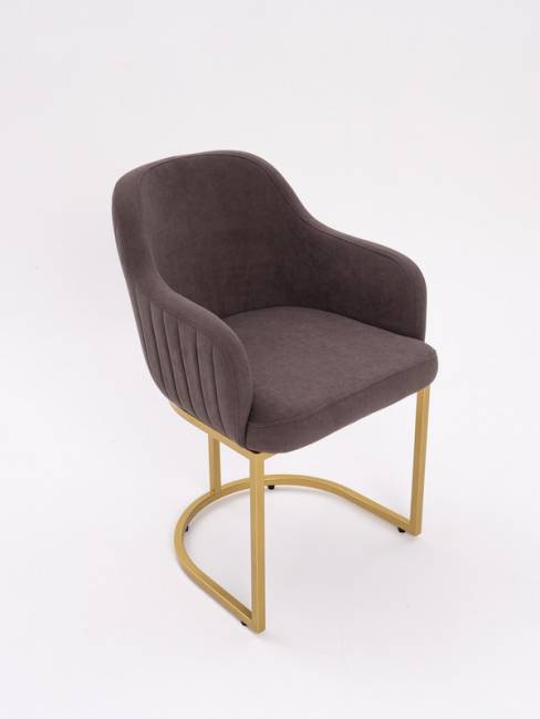 Стул Amely Stone / Gold Стул Amely Stone / Gold