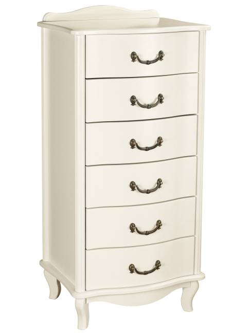 Комод Джульетта узкий 6 ящ., дуб шампань Л Комод Джульетта узкий 6 ящ., дуб шампань Л