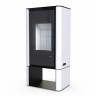 Печь DEFRO HOME SOLUM LOG, 9кВт, белая сталь